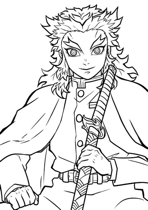 All Hashira Coloring Pages