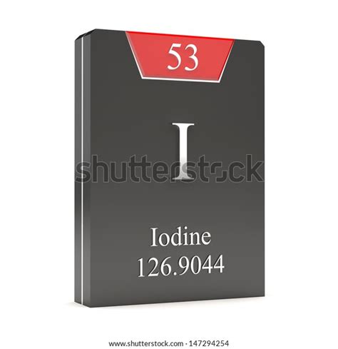 Iodine 53 Periodic Table Stock Illustration 147294254 Shutterstock