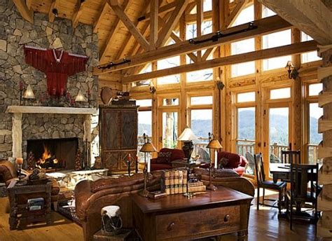 What is a log home builder? cabin love | Log home interior, Log home interiors, Log ...