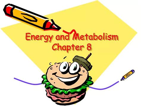 Ppt Energy And Metabolism Chapter 8 Powerpoint Presentation Free