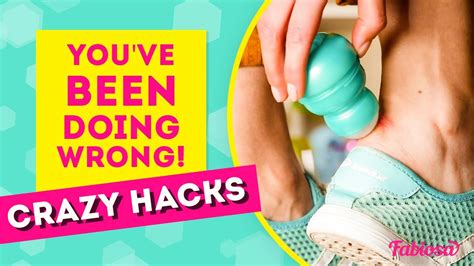 crazy hacks for things you ve been doing wrong youtube