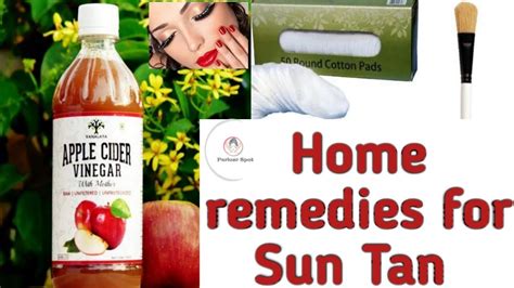 Home Remedies For Sun Tan By Anuprabha Beauty Tips Bk Youtube