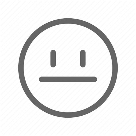 Emoji Emoticon Reactionless Icon
