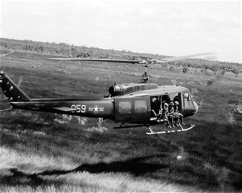 Uh 1 Huey Helicopter Mekong Delta Vietnam Photo Print For Sale