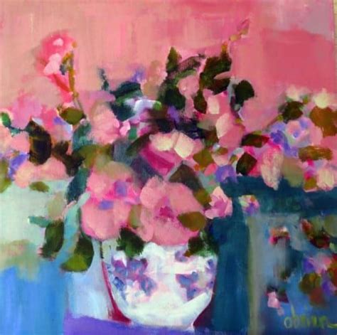 Introducing Artist Annie Obrien Gonzales Floral Painting Flower