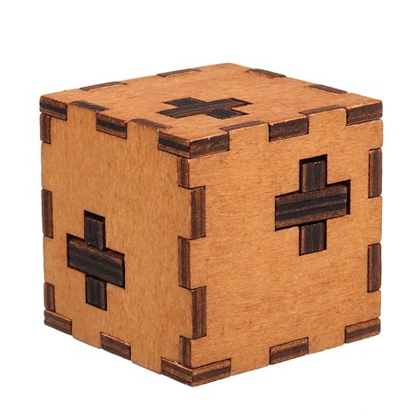 Professor layton and the diabolical box. Level 10 secret puzzle box toy brain teaser iq test kong ...