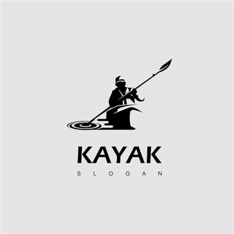 Water Sport Kayak Logo Design Inspiration Vector Premium Download