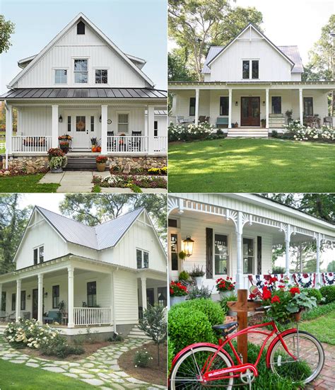 Beautiful White Farmhouses Home Stories A To Z