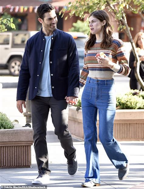 Alexandra Daddario Wears Hippie Chic Outfit As She Films Can You Keep A