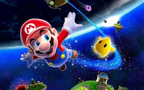 Super Mario Galaxy 25 Year Edition Poster Etsy