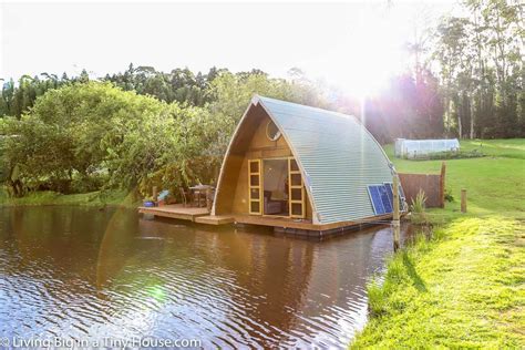 Living Big In A Tiny House This Floating Tiny Cabin Is