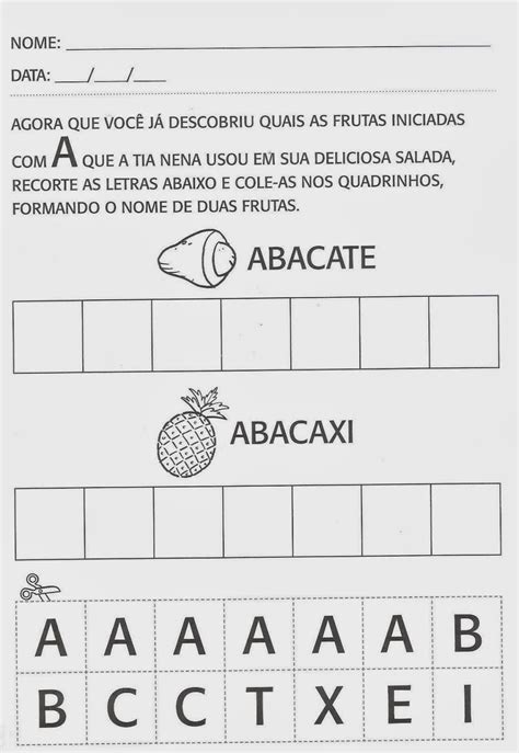 Educa X Atividades De Portugues 1 Ano Alfabeto