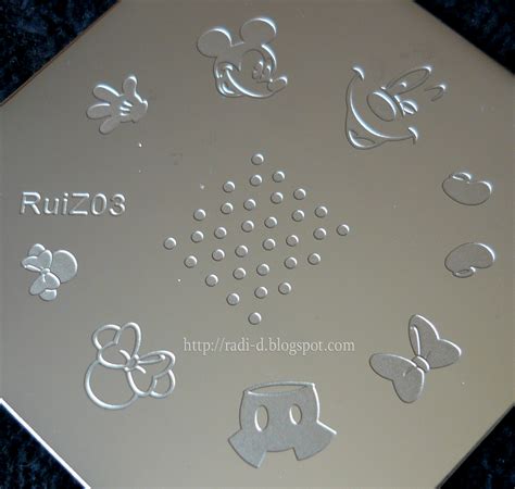 It`s all about nails: Born Pretty Store stamping plate RuiZ03 - review
