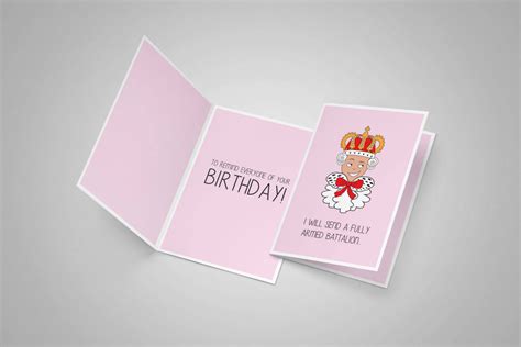 The files both have crop marks to aid in cutting. Hamilton Birthday Card Printable | Printable Card Free