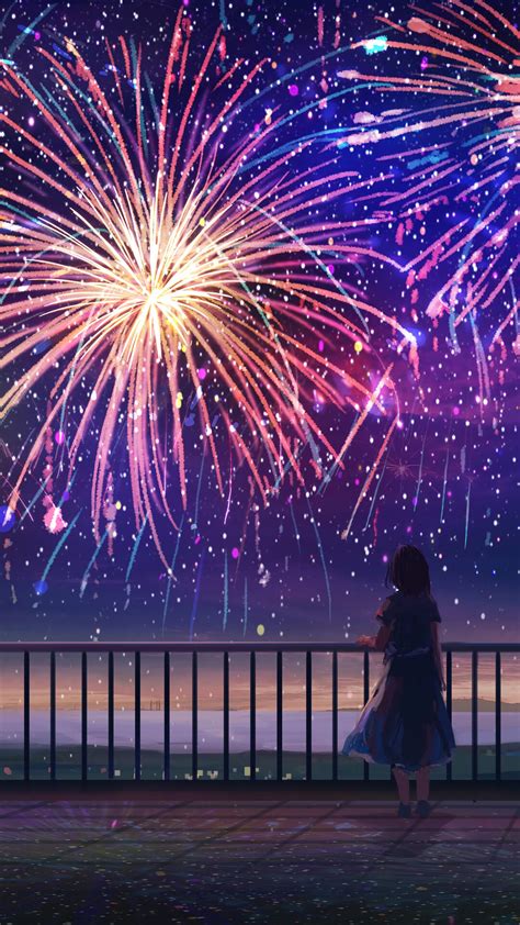 Night Fireworks Scenery Landscape National Mall Washington Dc 4k