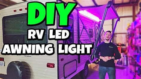 Diy Rv Led Awning Light Youtube
