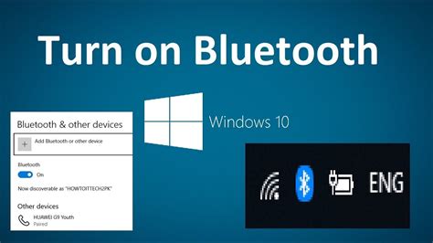 How To Turn On Bluetooth Windows 10 Windows 10 Bluetooth
