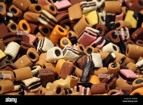 Candies Assortment In A Market Stall Stock Photo Alamy