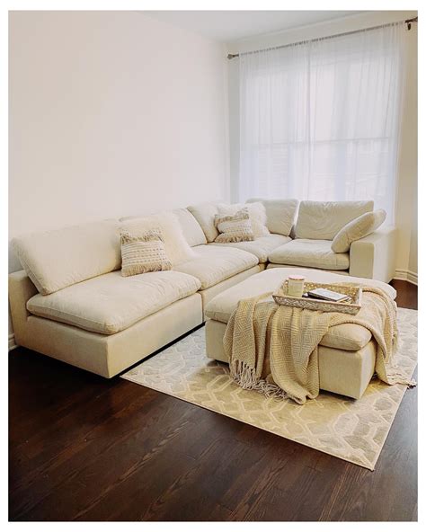 Soft Cream Modular Sectional Sofa Structube Cream Modular Sofa