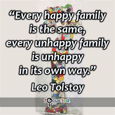Https://tommynaija.com/quote/every Happy Family Is The Same Quote