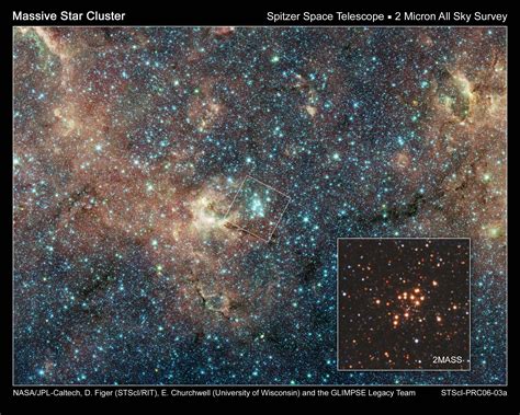 A Hidden Massive Star Cluster Awash With Red Supergiants Hubblesite