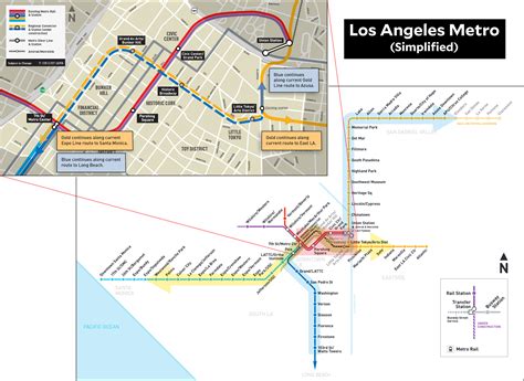 Santa Monica Metro Expo Line Map