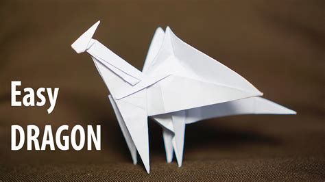 Origami Easy Dragon Tutorial Diy Henry Phạm