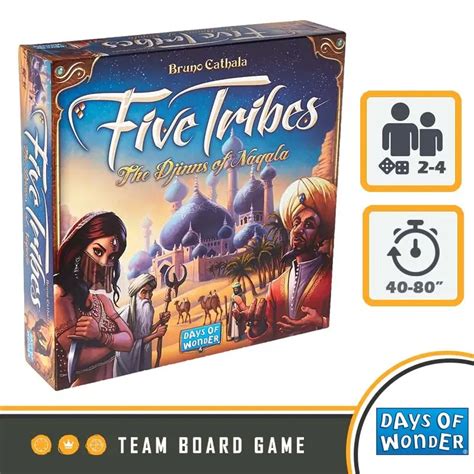 Five Tribes Team Board Game
