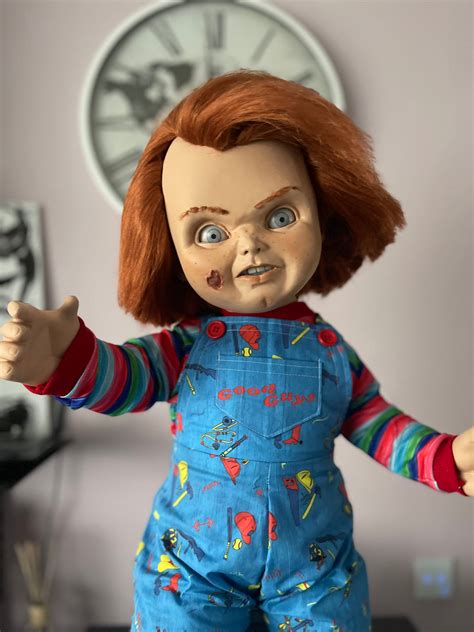 Chucky Child Play Burn Deluxe Version Real Life Size Etsy Canada