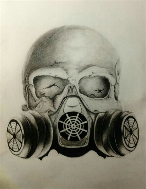 Skull With Gas Mask Tattoo Design Tatto Skull Mask Tattoo Skull