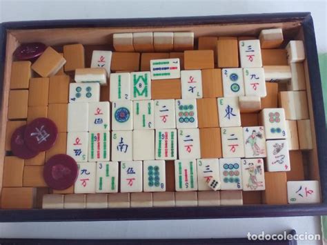 Los clásicos juegos de mesa, también online: antiguo juego de mesa chino mah-jong mahjong fi - Comprar ...