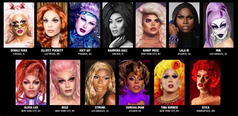 Is Rupauls Drag Race Season 13 The Most Diverse Yet Heres The Cast Film Daily