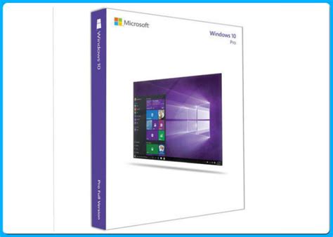 Microsoft Windows 10 Pro Software Win10 Professional