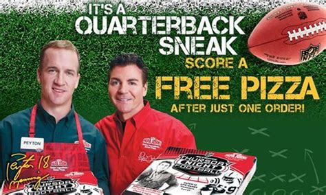 Papa Johns And Peyton Manning Welcome Back The Nfl Season With A Free