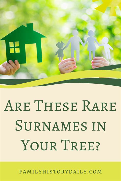 These Are Some Of The Rarest Last Names In The Us Do You Have One In