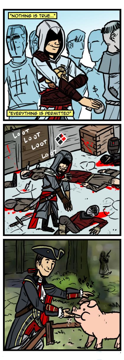 Coolape Assassin S Creed Comics Funny Comics And Strips Cartoons Funny Pictures And Best
