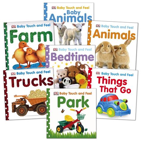 Dk Publishing Baby Touch And Feel Board Books Set Of 7
