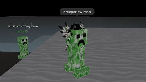 Creeper Chaos Roblox Youtube