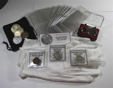 The Beginner's Coin Collecting Kit, A Coin Collection Supplies Starter ...