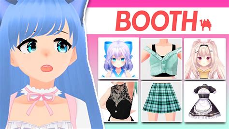 Free Vroid Studio Clothes Textures Hair And More Booth Tutorial