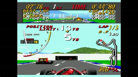 Super Monaco Gp Sega Mega Drive Review Gameplay Youtube