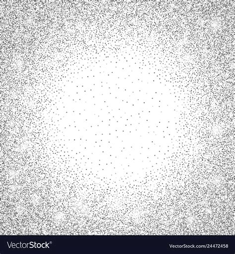 Silver Glitter Sparkle On A Transparent Royalty Free Vector