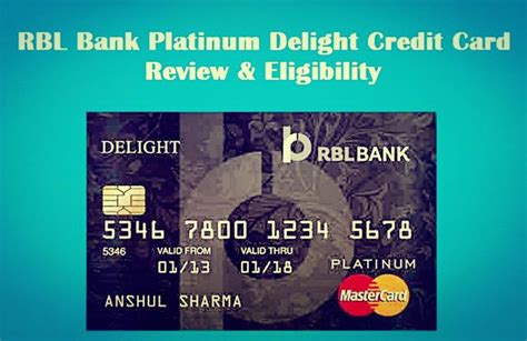 If you're not planning to pay the full amount. RBL Bank Platinum Delight Credit Card Review & Eligibility | Credit card reviews, Rbl bank, Cards