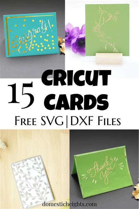 19 Free Cricut Card Designs Domestic Heights Cricut Birthday Cards