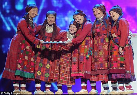 A Rolling Crone Russian Grannies Steal The Eurovision Show