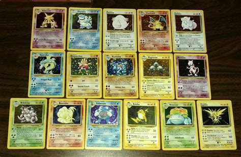 Rookie cards, autographs and more. OLD Vintage Pokemon 10 Card LOT Holo Rare 1st Edition Near Mint PSA Quality | eBay