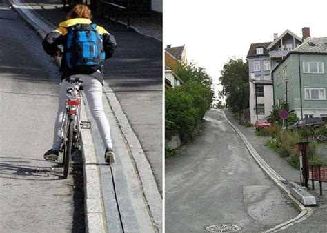 Norway Builds The Worlds First Bike Escalator