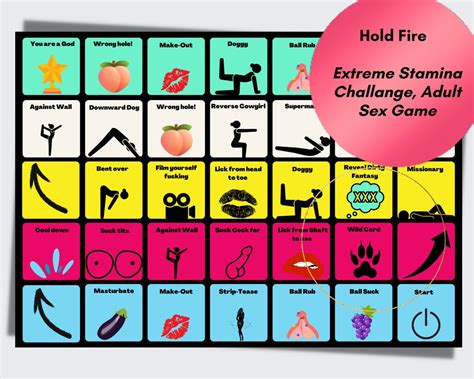 sex position game hold fire the ultimate stamina etsy