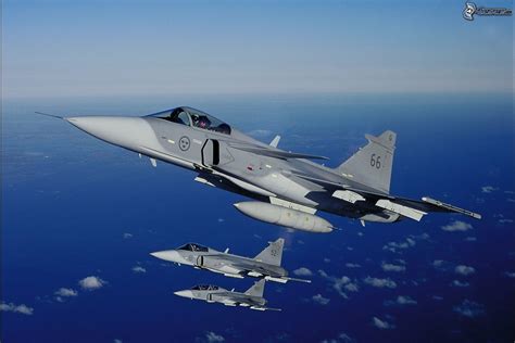 It is powered by the volvo rm12, and has a top speed of mach 2. Saab JAS 39 Gripen