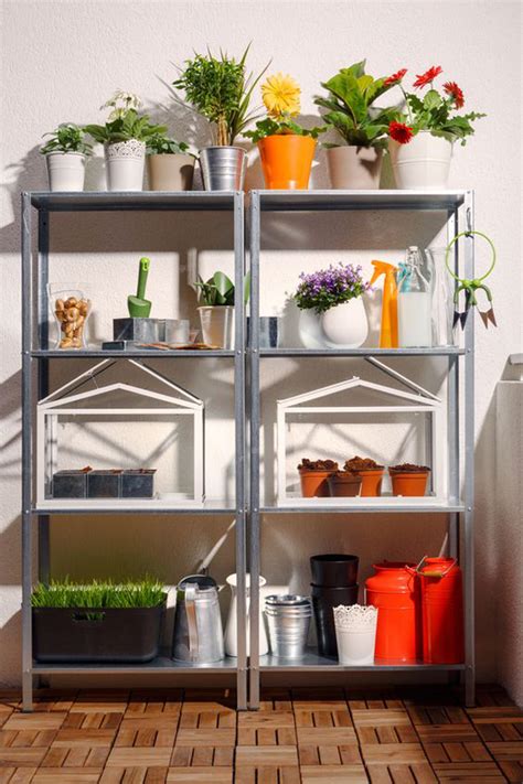 Great kitchen utensils are needed regardless of what kind of meal you're cooking. ikea-hyllis-garden-equipment-shelf | HomeMydesign